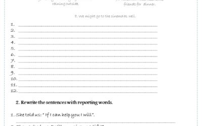 Direct and Indirect Speech